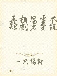 再相思处不相逢短剧免费观看