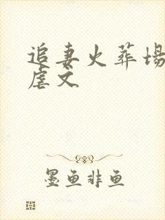 追妻火葬场古言虐文