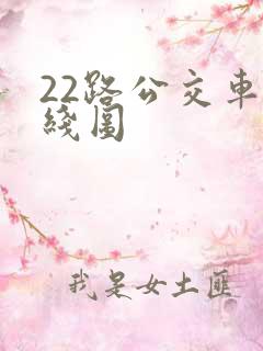 22路公交车路线图