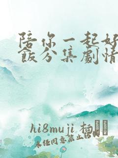 陪你一起好好吃饭分集剧情介绍