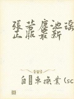 张若尘池瑶小说正版最新