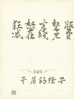 狂怒完整版未删减在线免费观看