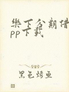 乐下分期借款app下载