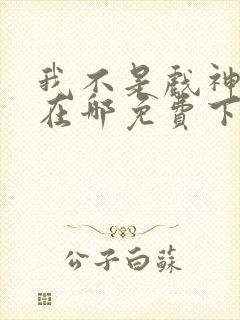 我不是戏神小说在哪免费下载