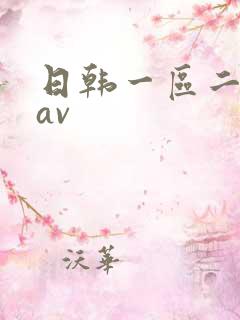 日韩一区二区 av