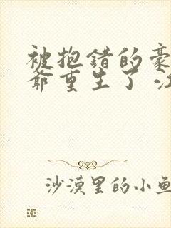 被抱错的豪门少爷重生了 江色暮