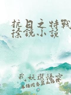 抗日之特战兵王徐锐小说