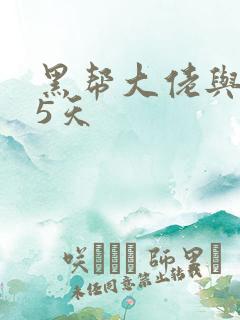 黑帮大佬与365天