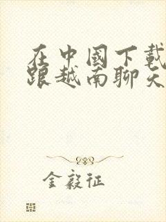 在中国下载可以跟越南聊天的软件