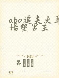 abo追夫火葬场双男主