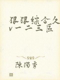 狠狠综合久久av一二三区