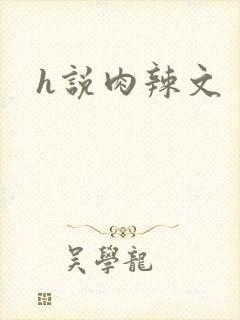 h说肉辣文