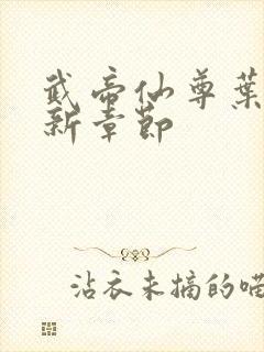 武帝仙尊叶辰最新章节