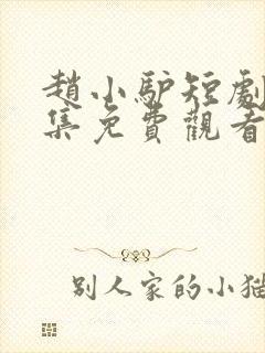 赵小驴短剧60集免费观看