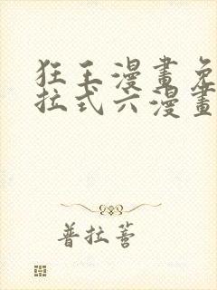 狂王漫画免费下拉式六漫画