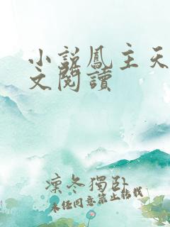 小说凤主天下全文阅读