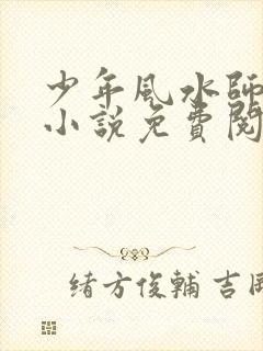 少年风水师吴峥小说免费阅读完整版