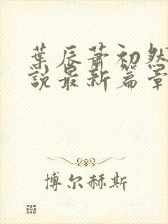 叶辰萧初然的小说最新篇章