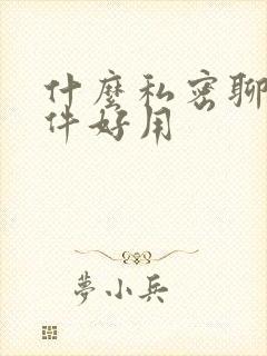 什么私密聊天软件好用