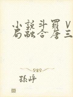 小说斗罗Ⅴ:开局融合唐三txt下载