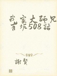 我家大师兄脑子有坑508话