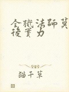 全职法师莫凡最后实力