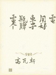 电瓶车用电瓶哪个牌子好