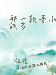 哪一款看小说赚钱多