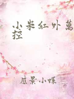 小米红外万能遥控