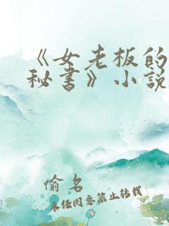 《女老板的贴身秘书》小说