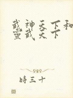 武神天下和异世灵武天下