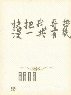 快把我哥带走动漫一共有几季