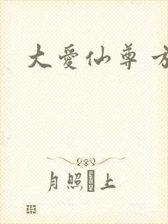 大爱仙尊 方源