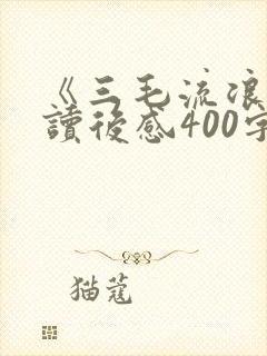 《三毛流浪记》读后感400字作文10篇