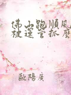 佛山跑顺风车会被运管抓么