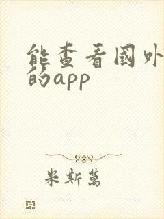 能查看国外地图的app