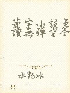 萧宇小说免费阅读无弹窗全文