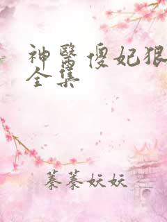 神医傻妃狠嚣张全集