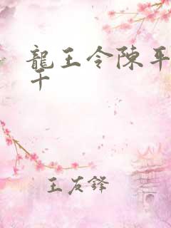 龙王令陈平韩三千