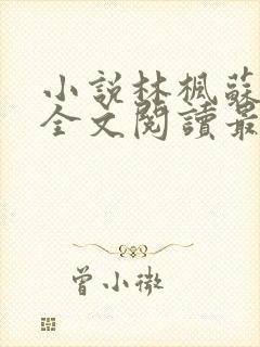 小说林枫苏慕白全文阅读最新章节