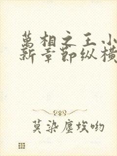 万相之王小说最新章节纵横全文阅读