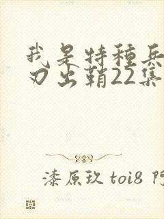 我是特种兵之利刃出鞘22集