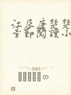 江辰唐楚楚最新章节阅读小说