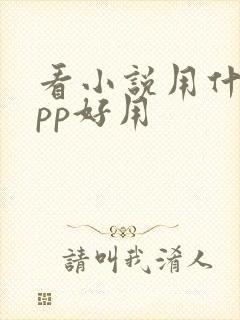 看小说用什么app好用