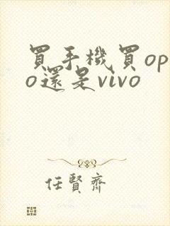 买手机买oppo还是vivo
