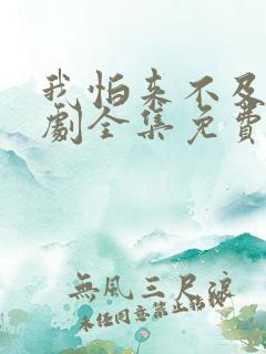 我怕来不及电视剧全集免费看