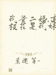 我爸二婚,高冷校花是我妹哪里有