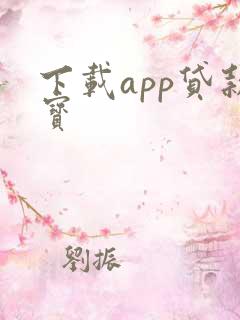 下载app贷款宝