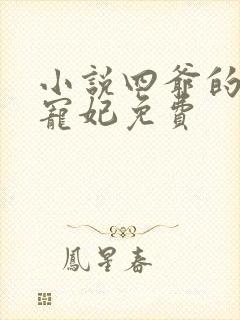 小说四爷的心尖宠妃免费