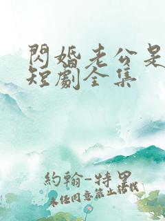 闪婚老公是富豪短剧全集